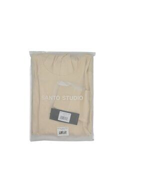 Santo Studio Tempo Comfort Hoodie in Cream